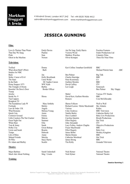 Jessica Gunning