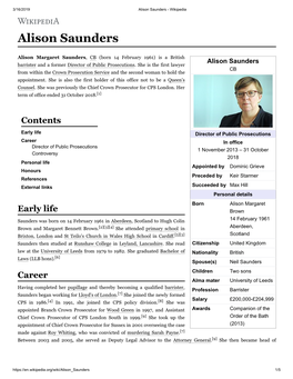 Alison Saunders - Wikipedia