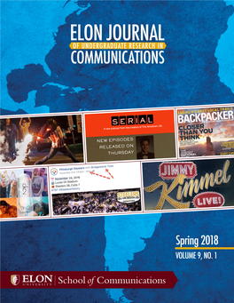 Elon Journal of Undergraduate Research in Communications