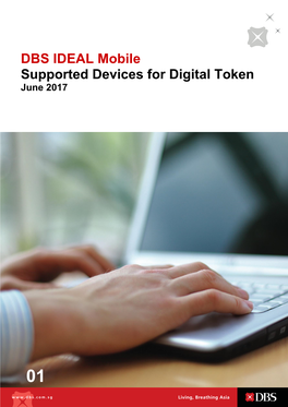 DBS IDEAL Mobile Supported Devices for Digital Token June 2017
