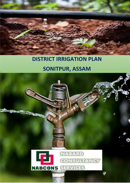 District Irrigation Plan Sonitpur, Assam