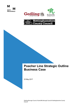 Poacher Line Strategic Outline Business Case