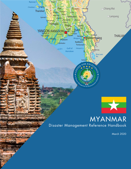MYANMAR Disaster Management Reference Handbook