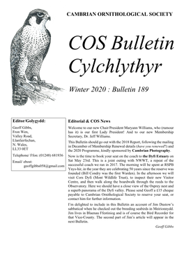 BULLETIN 189 Short