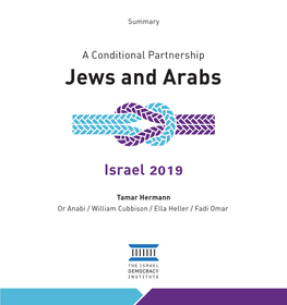 Jews and Arabs Israel 2019