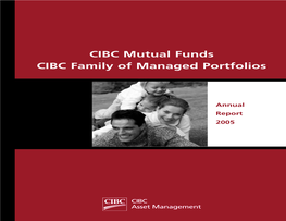 CIBC Mutual Funds CIBC Family of Managed Portfolios