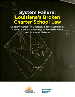 System Failure: Louisiana's Broken Charter School