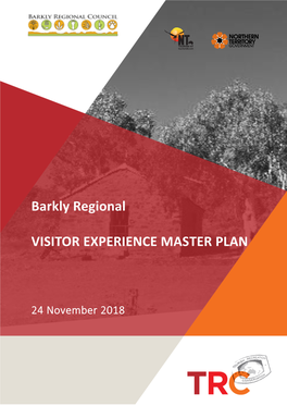 Barkly Regional VISITOR EXPERIENCE