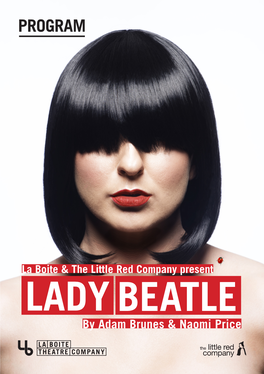 LADY BEATLE by Adam Brunes & Naomi Price