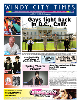 Gays Fight Back in D.C., Calif