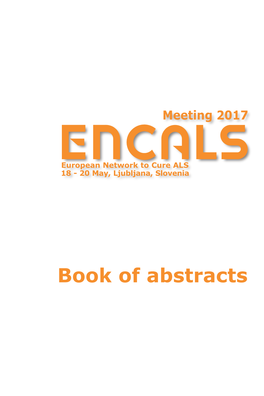 ENCALS 2017: Book of Abstracts