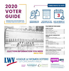 2020 Voter Guide