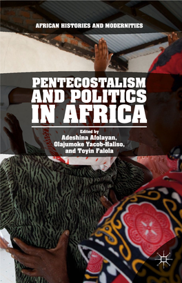 IN AFRICA Edited by Adeshina Afolayan, Olajumoke Yacob-Haliso, and Toyin Falola African Histories and Modernities
