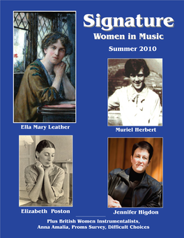 Signaturesignature Womenwomen Inin Musicmusic
