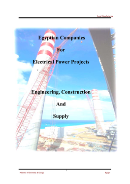 Egyptian Companies for Electrical Power Projects Engineering, Construction and Supply