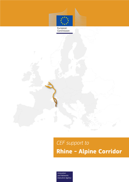 CEF Support to Rhine-Alpine Corridor