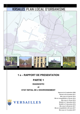 1 a – RAPPORT DE PRESENTATION PARTIE 1