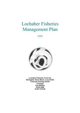 Lochaber Fisheries Management Plan 2
