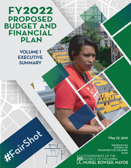 FY 2022 Proposed Budget and Financial Plan #Fairshot