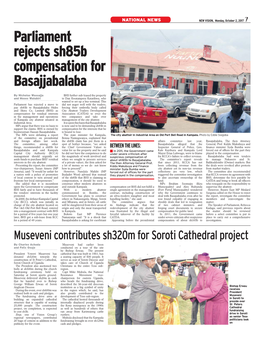 Parliament Rejects Sh85b Compensation for Basajjabalaba