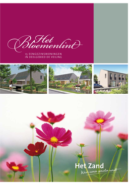 Het Bloemenlint – Eengezinswoningen | 1 Het Bloemenlint 15 Moderne Eengezinswoningen Aan Het Water