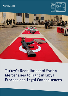 Turkey's Recruitment of Syrian Mercenaries to Fight in Libya