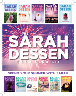 The Sarah Dessen Book Club Kit