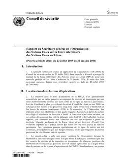 Conseil De Sécurité Distr