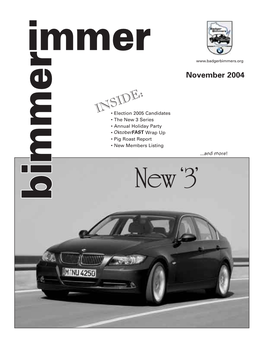 November 2004 Bimmer Immer