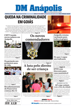 Clique Aqui Para Acessar a Versão Impressa Do Jornal