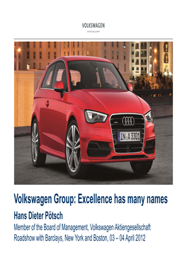 Volkswagen Group