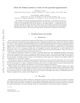 About the Yukawa Model on a Lattice in the Quenched Approximation