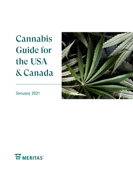Cannabis Guide for the USA & Canada