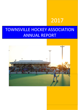 Townsville Hockey Association Annual Report