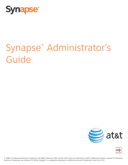 Synapse® Administrator's Guide