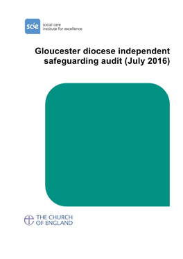 Gloucester Diocese Independent Safeguarding Audit (July 2016)