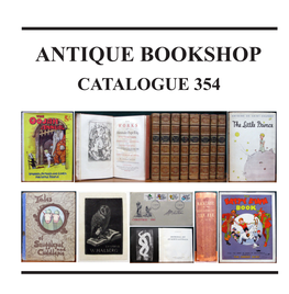 CATALOGUE 354 the Antique Bookshop & Curios