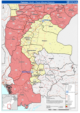 Pakistan: Sindh - Flood Affected Districts