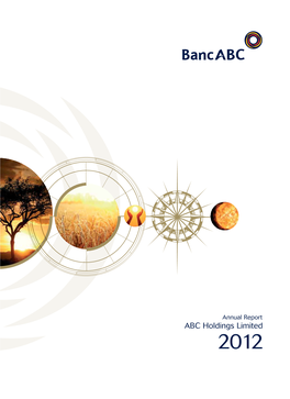 ABC Holdings Limited ANNUAL REPORT 2012