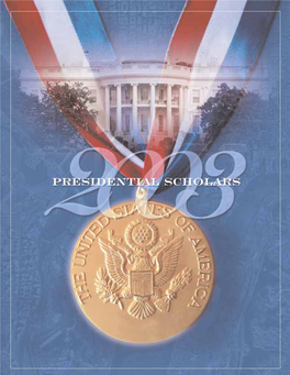 2003 Presidential Scholars Yearbook (PDF)