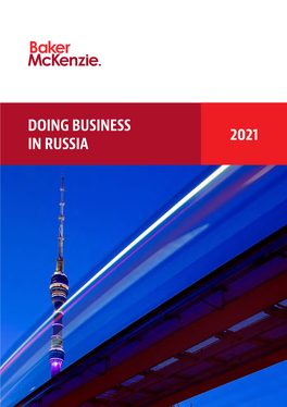 Doing Business in Russia 2021