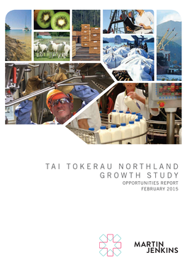 Tai Tokerau Northland Regional Growth Study