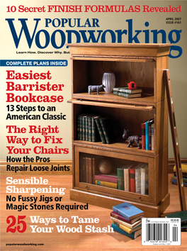 April 2007 Popular Woodworking