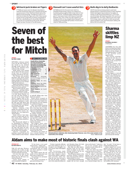 Seven of the Best for Mitch