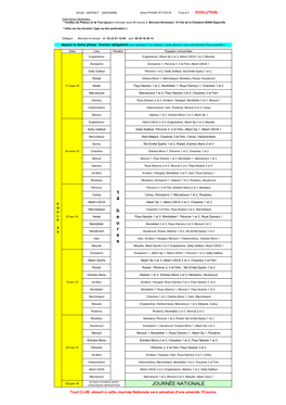 3Ème Phase Calendrier Foot À 5 Evolution Santerre