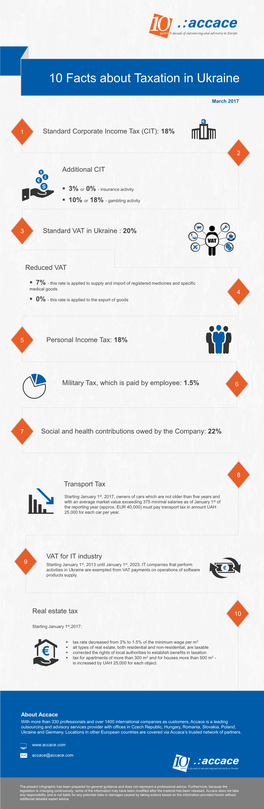 10 Facts About Taxation in Ukraine