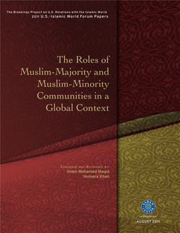 The Roles of Muslim-Majority and Muslim-Minority Communities in a Global Context