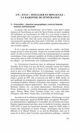 La Petite Ville De Fénétrange, Sur La Sarre, À Peu Près À Égale Distance De Sarrebourg Au Sud Et De Sarre-Union Au Nord, Comptait 953 Habitants Au Recensement De 1990