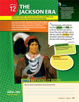 The Jackson Era Chapter 12 199