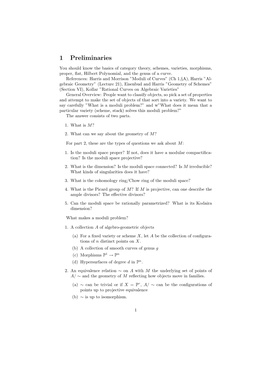 Moduli Spaces of (N1